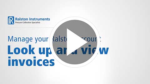 Look Up and View Invoices