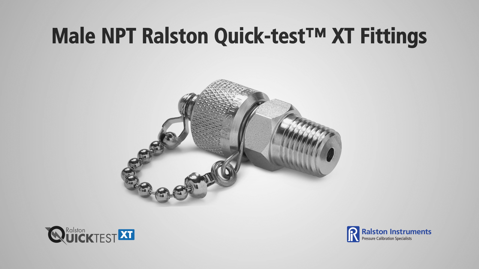 Ralston Qtft2mb1 Npt Male Quick-test Fitting (1/4 Male Npt X NPT Male ...