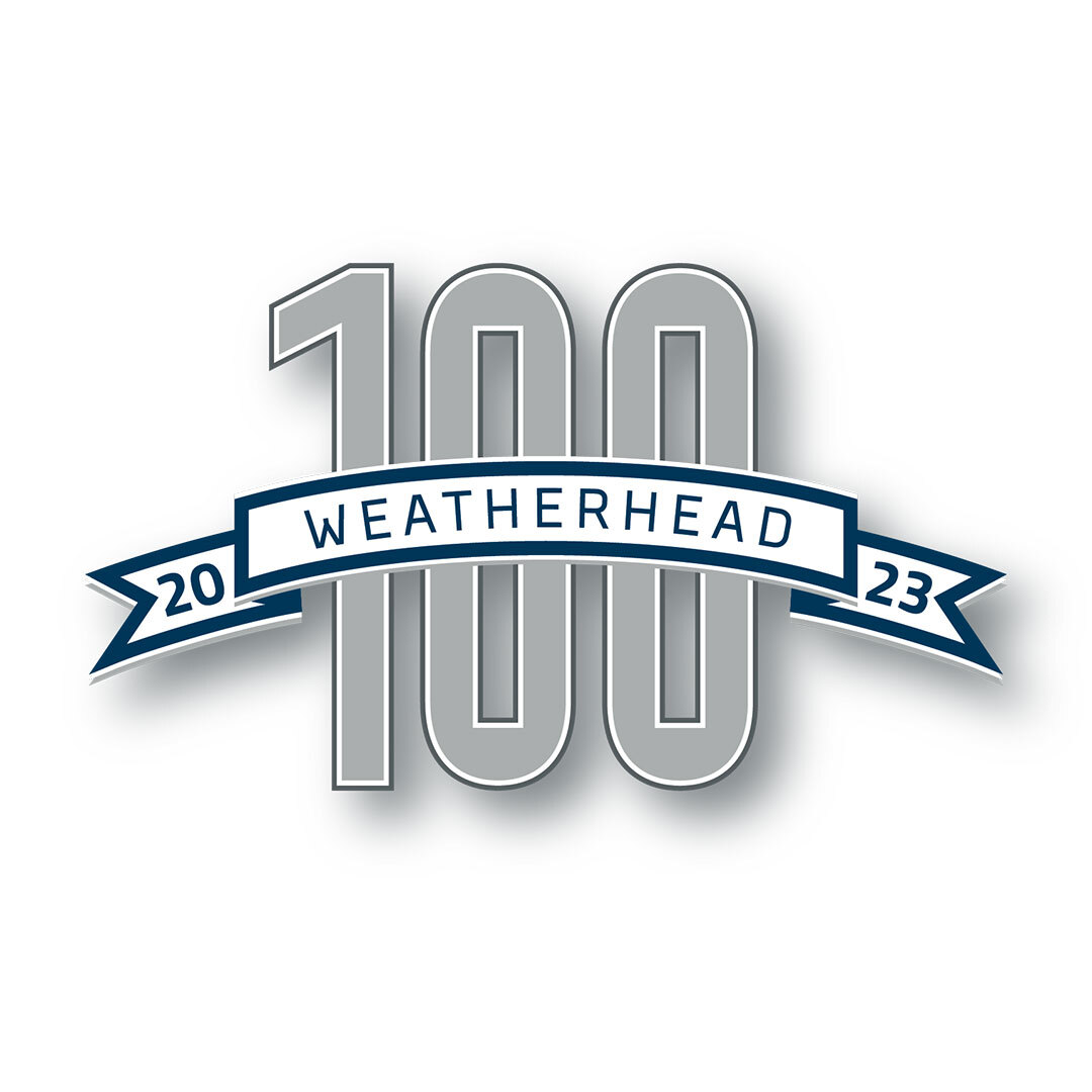 Weatherhead 100 award logo, recognizing top-performing companies in Northeast Ohio.